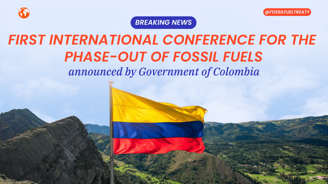 Colombia conference (Twitter Post)